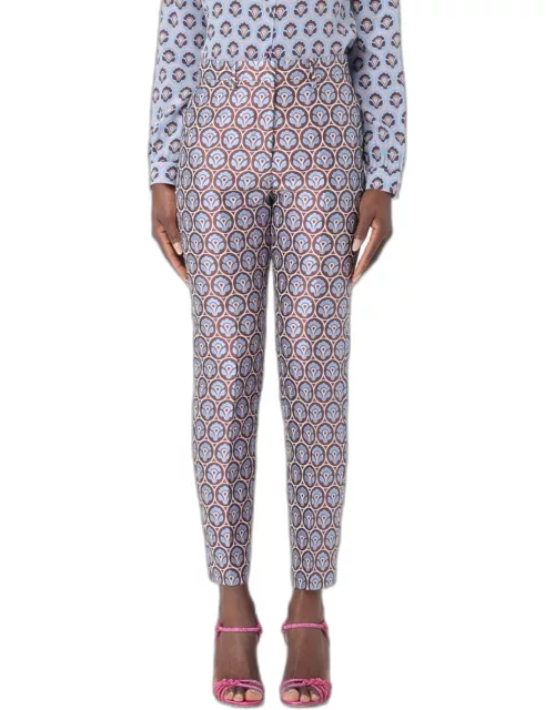 Trousers ETRO Woman colour Gnawed Blue