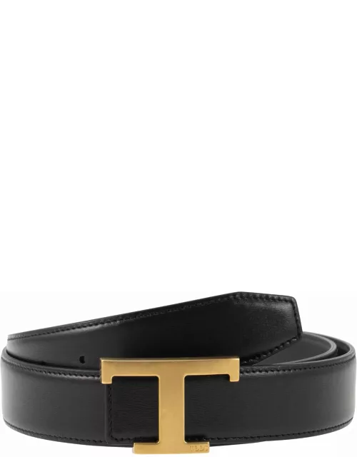 Tod's Timeless Reversible Leather Belt