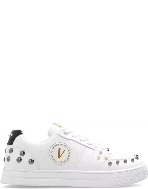 Versace Jeans Couture Stud-detailed Low-top Sneaker