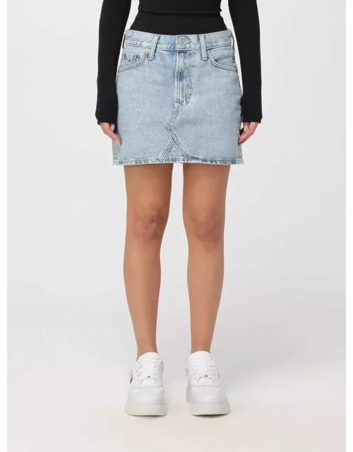 Skirt TOMMY JEANS Woman color Stone Washed