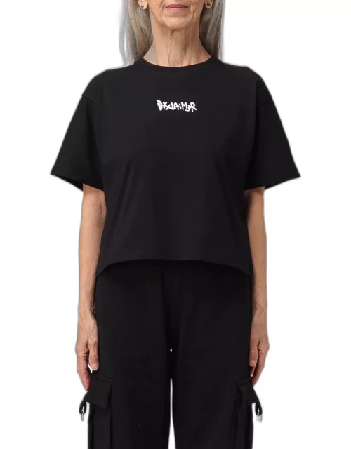 T-Shirt DISCLAIMER Woman colour Black
