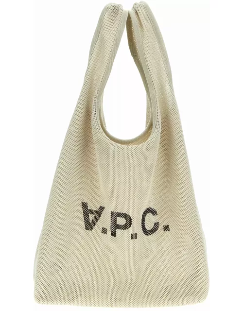 A.P.C. Logo-printed Shopping Tote Bag
