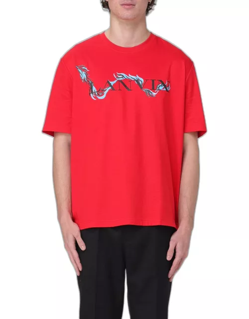 T-Shirt LANVIN Men color Red