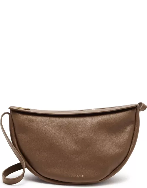 Mansur Gavriel Moon Leather Cross-body bag - Brown