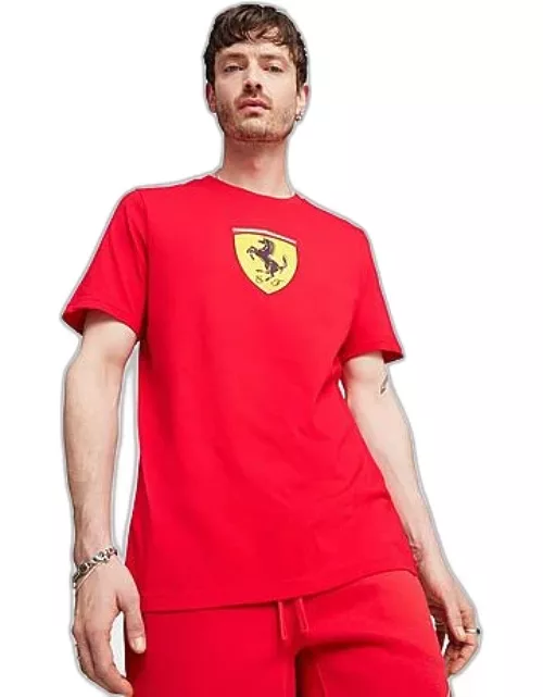 Men's Puma Scuderia Ferrari Race Big Shield Motorsport T-Shirt