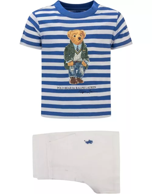 Polo Ralph Lauren T-shirt And Shorts Set