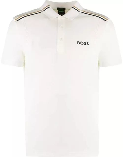 Hugo Boss Boss X Matteo Berrettini - Techno Jersey Polo Shirt