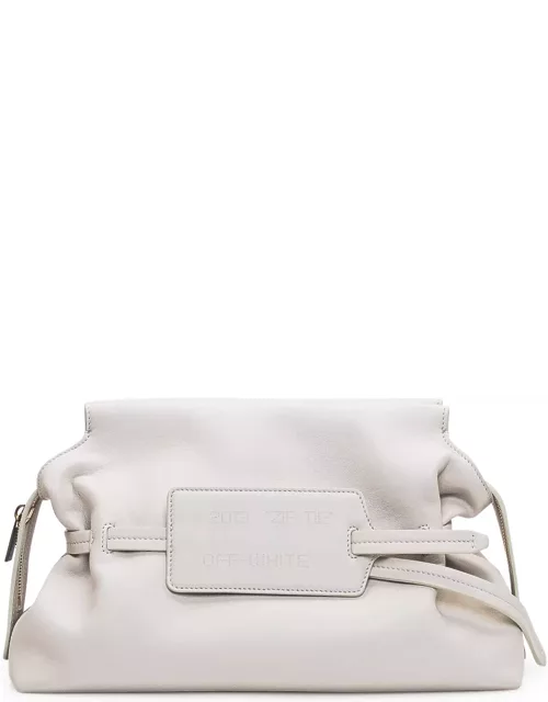 Off-White Clutch Bag With Zip-tie Labe