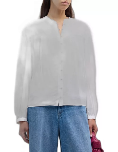 Marline Button-Front Shirt
