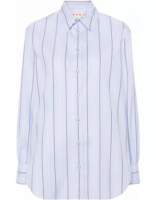 Marni Striped Organic Cotton Shirt