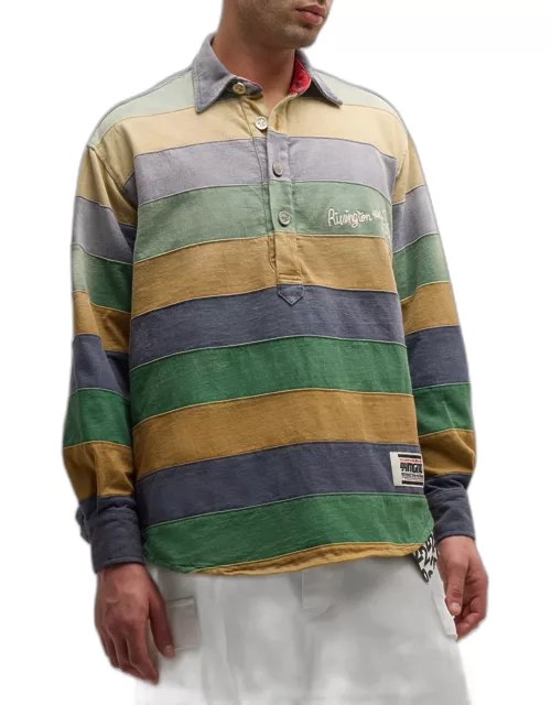 Men's Gym Bag Rugby 2 Jersey Stripe Shirt