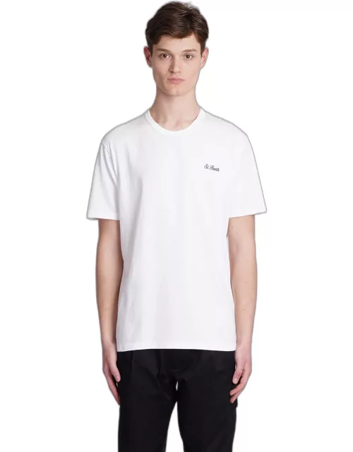 MC2 Saint Barth Dover T-shirt In White Cotton