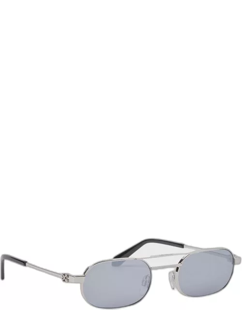 Men's Vaiden Metal Oval Sunglasse