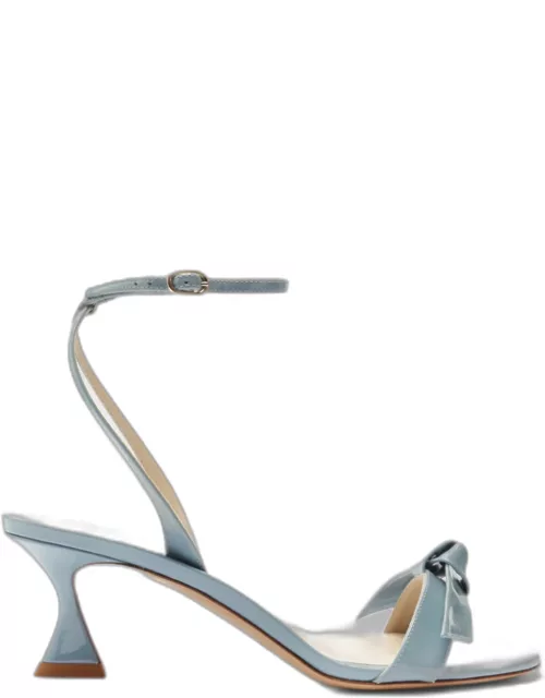 Clarita Bell Leather Ankle-Strap Sandal