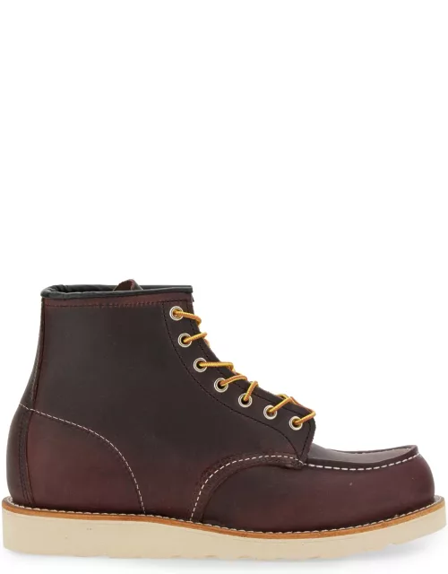 red wing leather boot