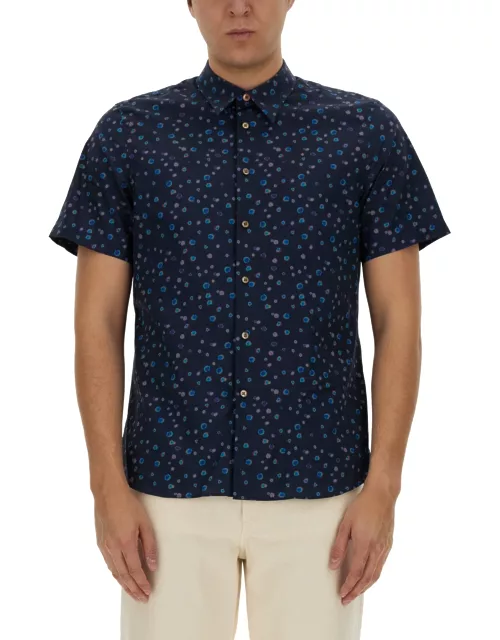 ps by paul smith printed shirt