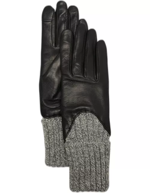 Nappa Leather & Alpaca Wool Glove
