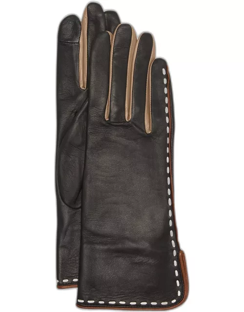 Silk-Lined Leather Glove