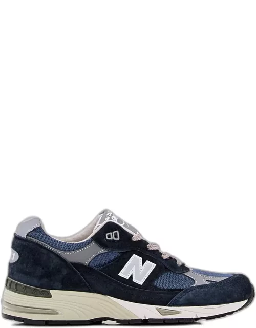 New Balance 991 Leather Sneakers Blue 8