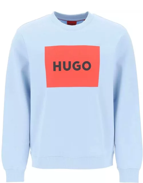 HUGO duragol logo box sweatshirt