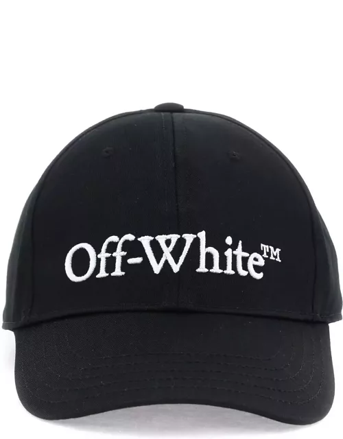 OFF-WHITE embroidered logo baseball cap with