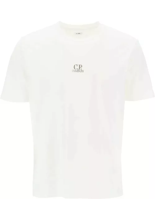 CP COMPANY british sailor printed t-shirt with