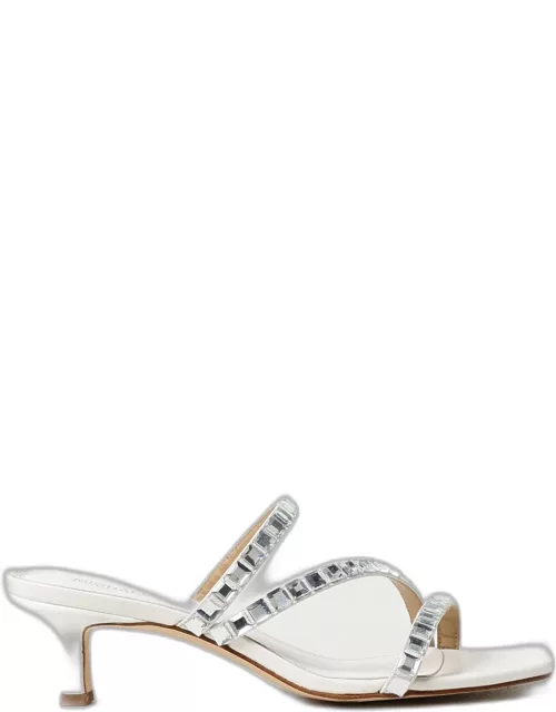 Heeled Sandals MICHAEL KORS Woman colour White