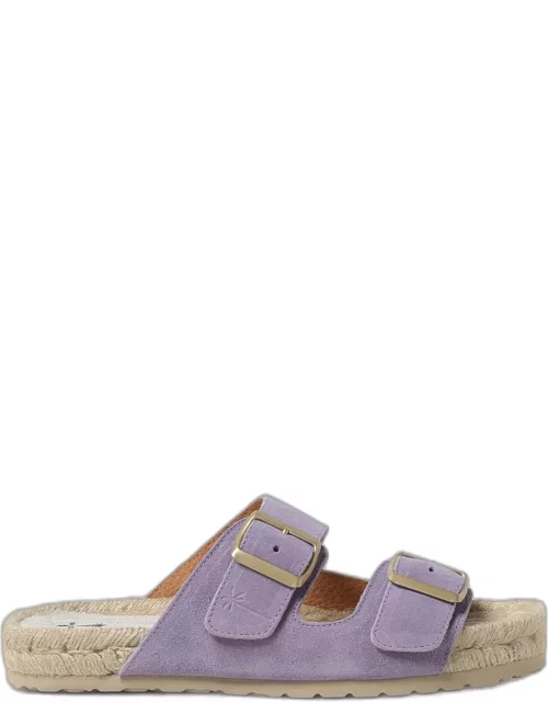 Heeled Sandals MANEBI Woman colour Violet