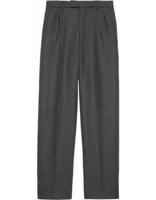 Wool and cashmere trouser