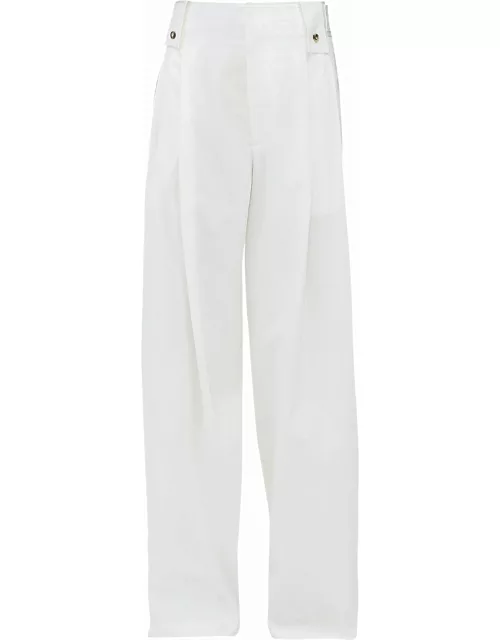 Wide cotton trouser