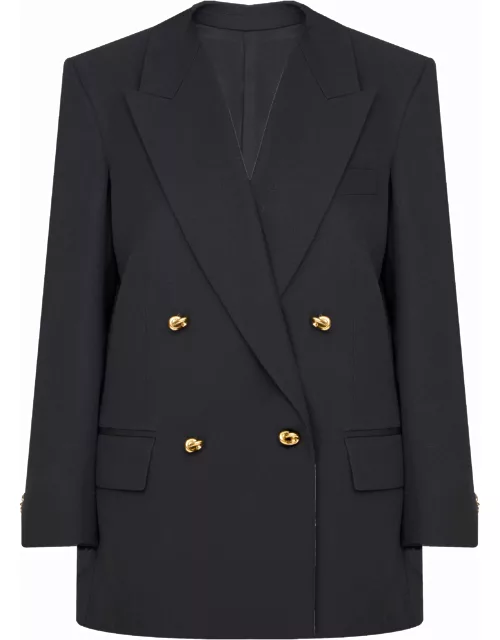 Jacket with Knot button
