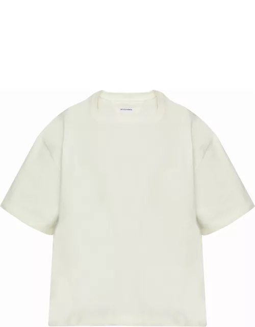 Creamcolored cotton tshirt