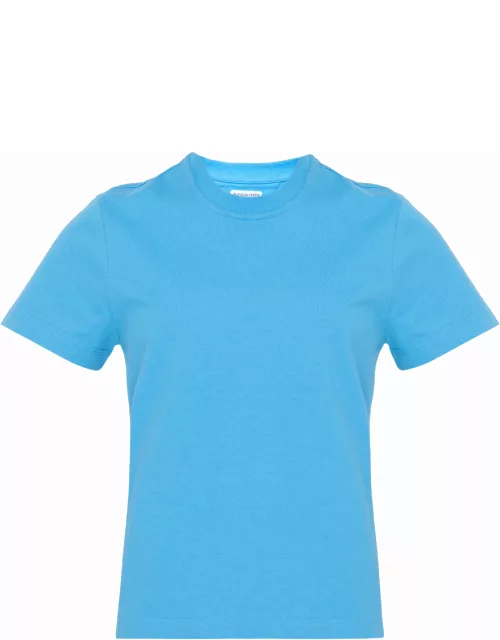 Turquoise cotton tshirt