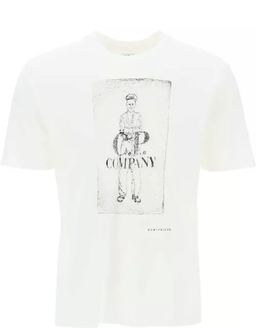 CP COMPANY printed t-shirt with