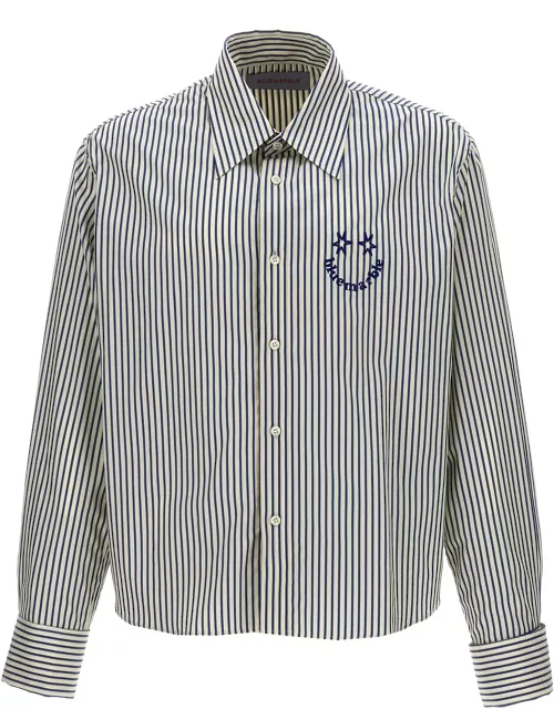 Bluemarble smiley Stripe Shirt