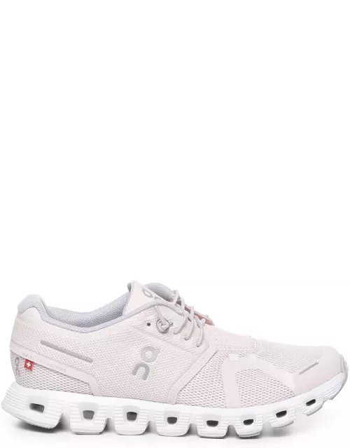 ON Cloud 5 Mesh Sneakers With Logo