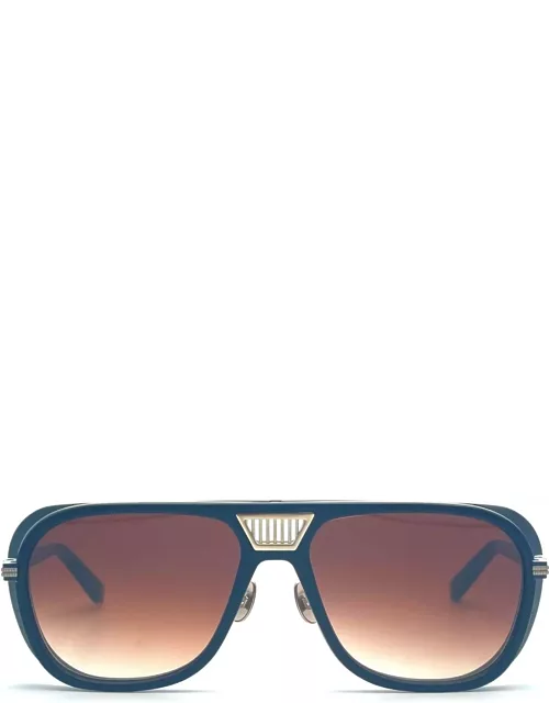 Matsuda M3023-v2 - Matte Gold Sunglasse