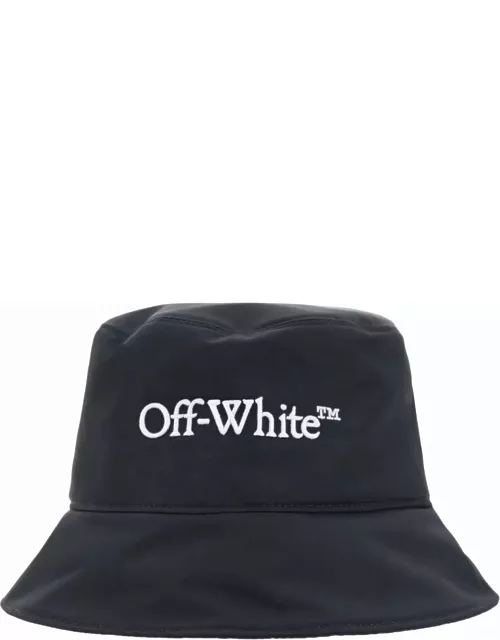 Off-White Bookish Nyl Bucket Hat