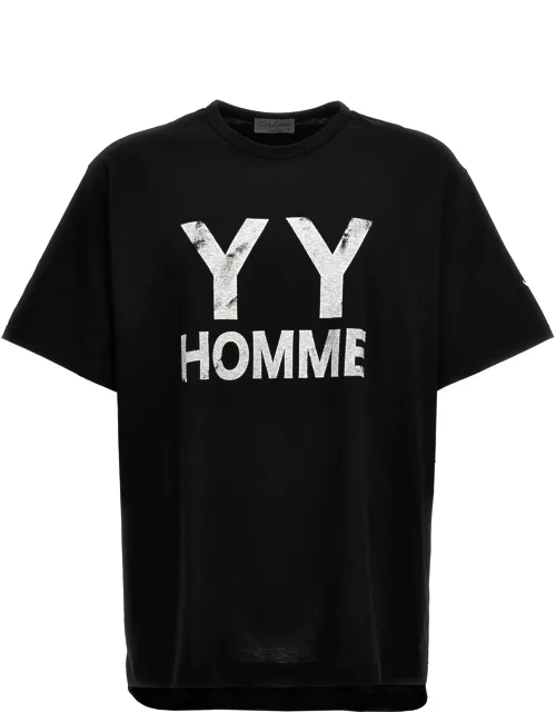 Yohji Yamamoto Logo Print T-shirt
