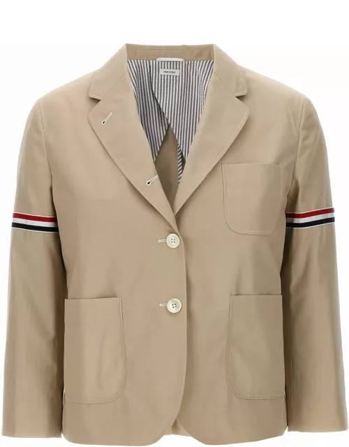 Thom Browne cropped Sack Patch Pocket Sportcoat Blazer