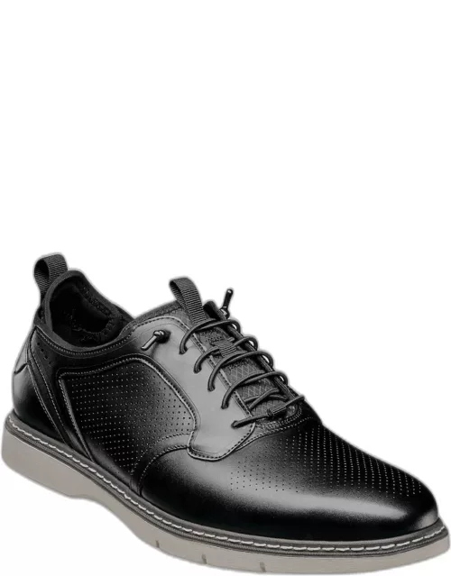 Stacy Adams Men's Sync Plain Toe Shoes, Black, 11 D Width