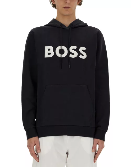boss sweatshirt with logo