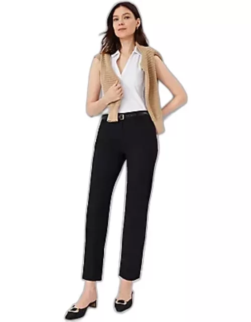Ann Taylor The Petite Relaxed Cotton Ankle Pant