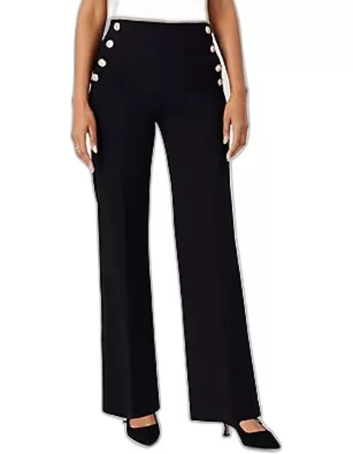 Ann Taylor The Sailor Straight Pant in Knit - Curvy Fit