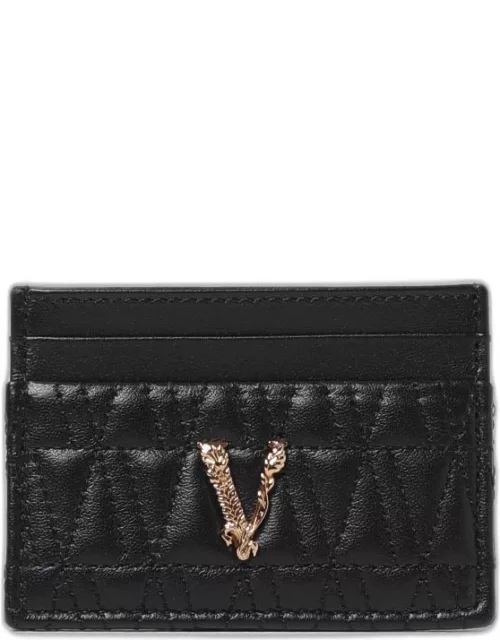 Wallet VERSACE Woman colour Black