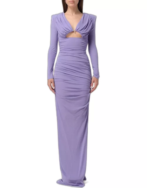 Dress ELISABETTA FRANCHI Woman colour Violet