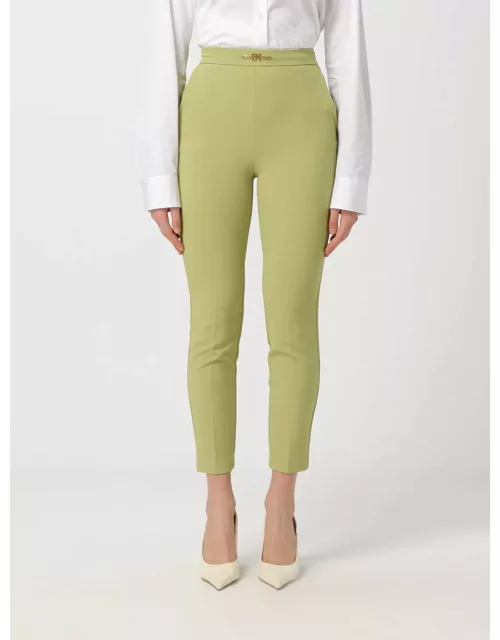 Trousers ELISABETTA FRANCHI Woman colour Green