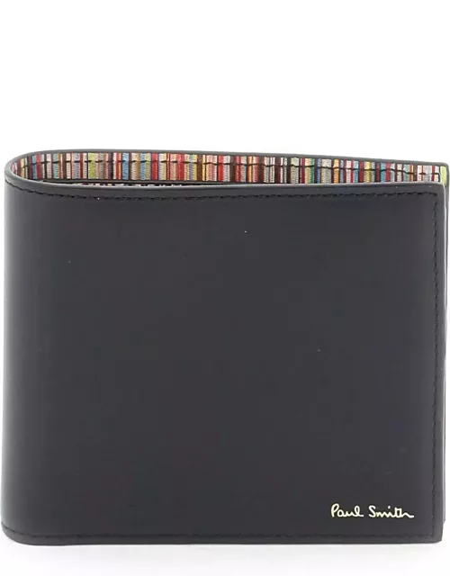 PAUL SMITH signature stripe bifold wallet