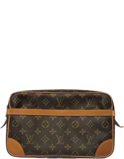 Louis Vuitton Brown Canvas Monogram Compiegne 28 Bag