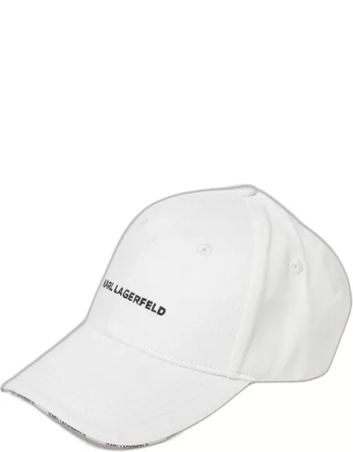 Hat KARL LAGERFELD Woman color White